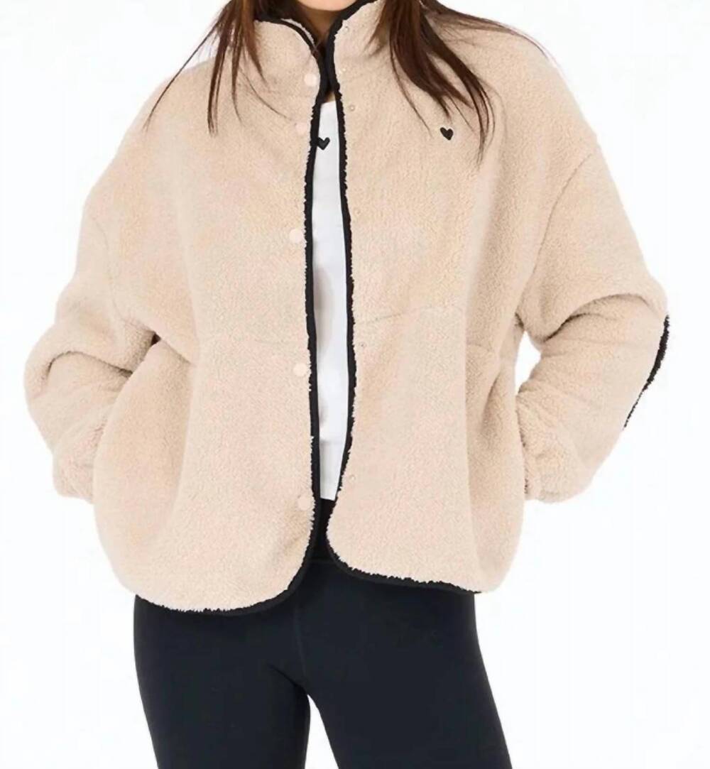 NEW KERRI ROSENTHAL women's coze magoze jacket in camel